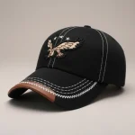 casquette vintage aigle brodé quotidien - Vue 1 - casquette vintage