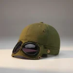 casquette vintage aviateur aventure - Vue 1 - casquette vintage
