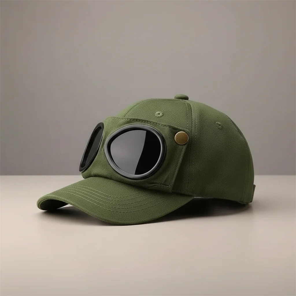 casquette vintage aviateur aventure - Vue 2 - casquette vintage
