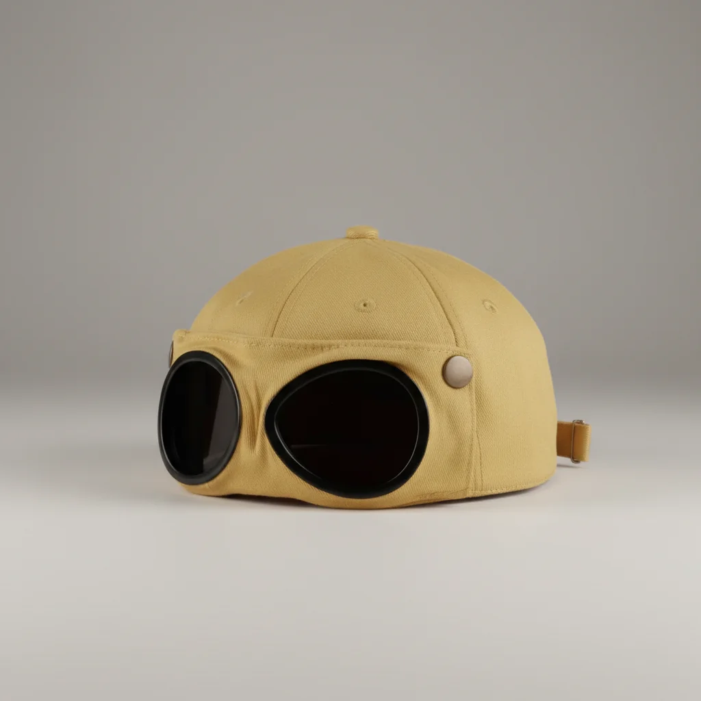 casquette vintage aviateur aventure - Vue 6 - casquette vintage
