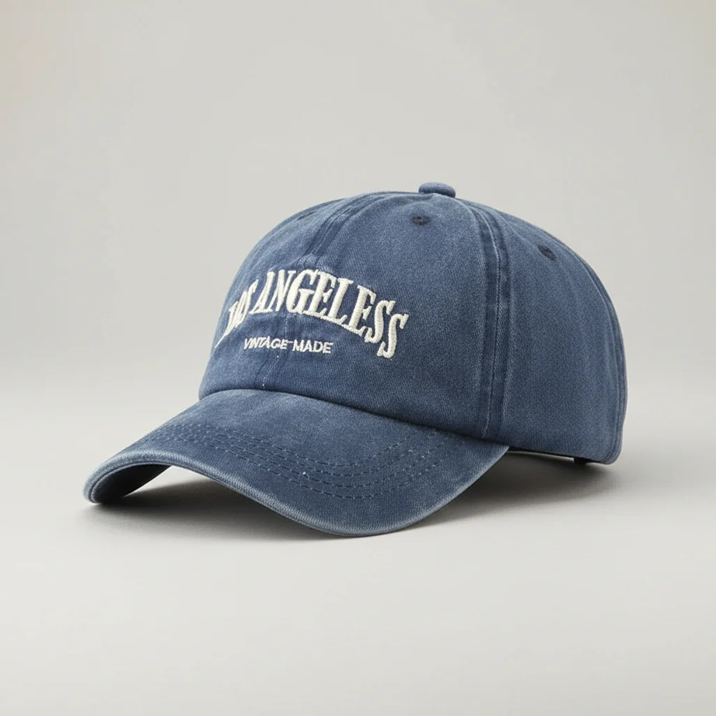 casquette vintage baseball coton unisexe - Vue 1 - casquette vintage
