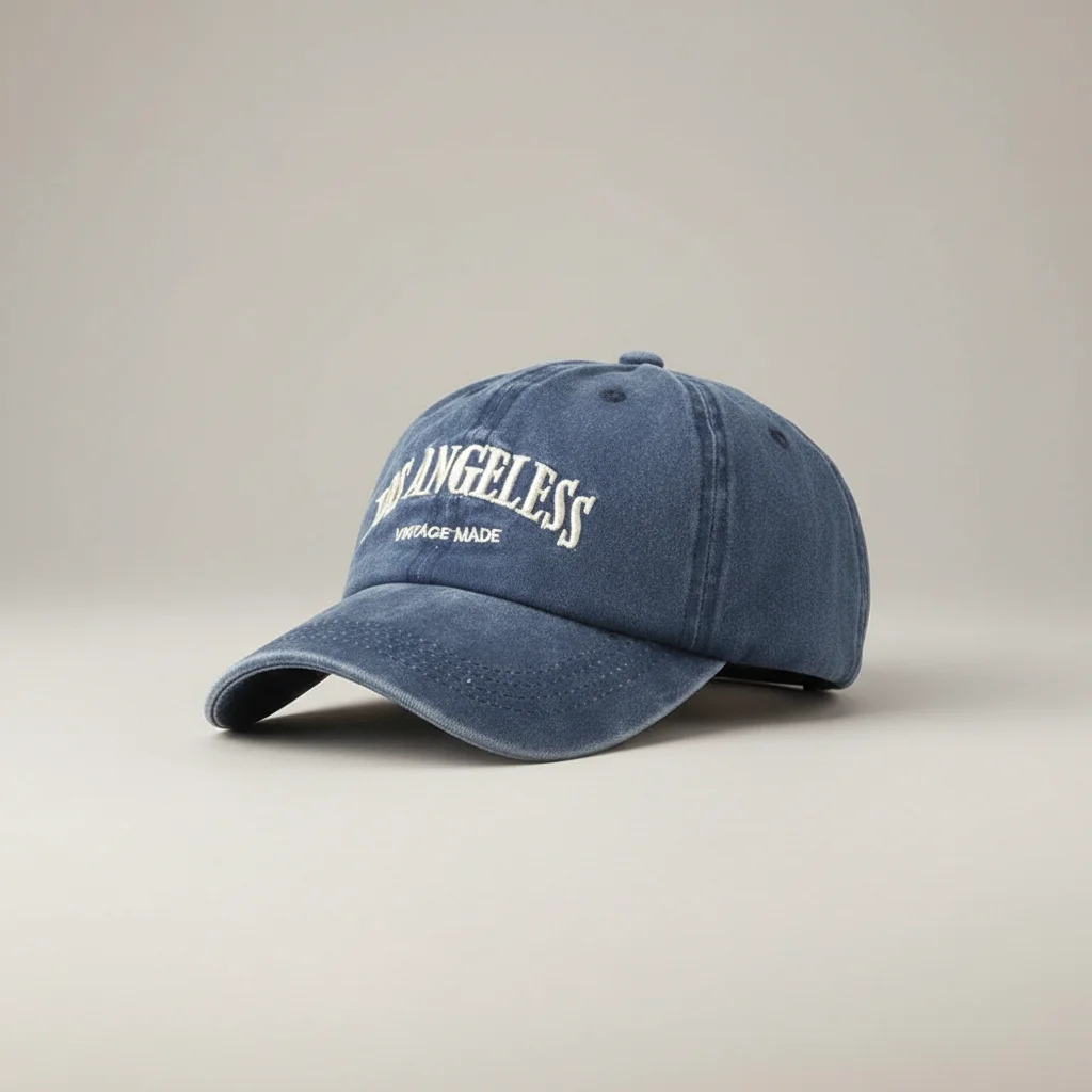 casquette vintage baseball coton unisexe - Vue 4 - casquette vintage