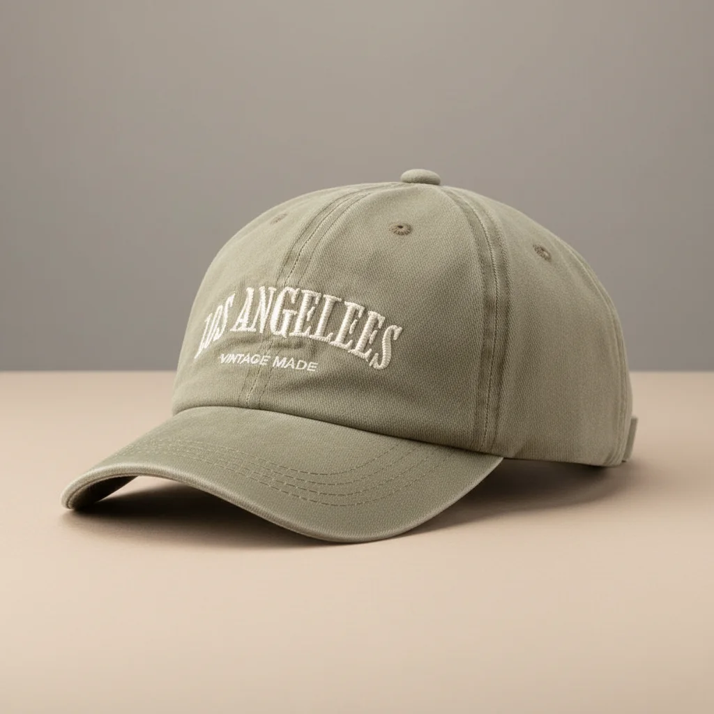casquette vintage baseball coton unisexe - Vue 6 - casquette vintage