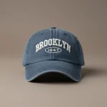 casquette vintage brodée délavée - Vue 1 - casquette vintage