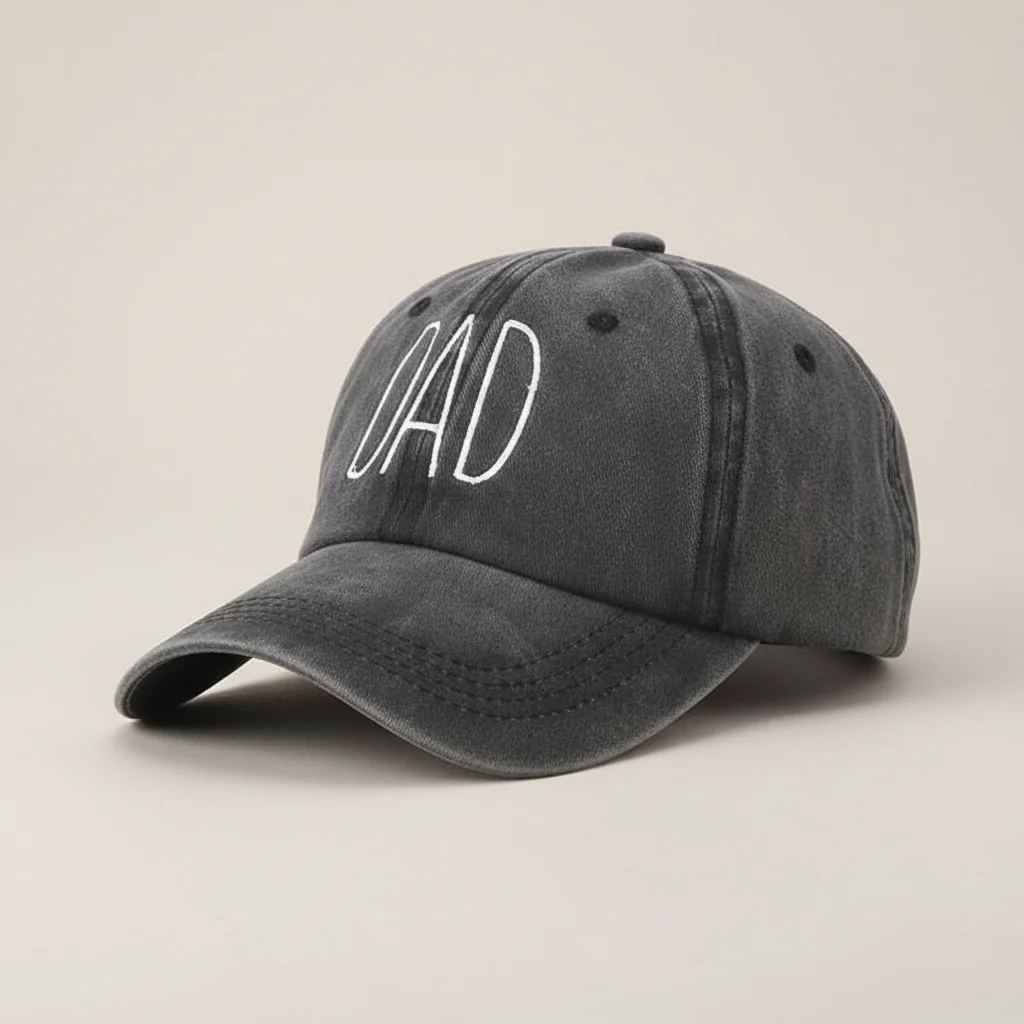 casquette vintage brodée esprit familial - Vue 1 - casquette vintage