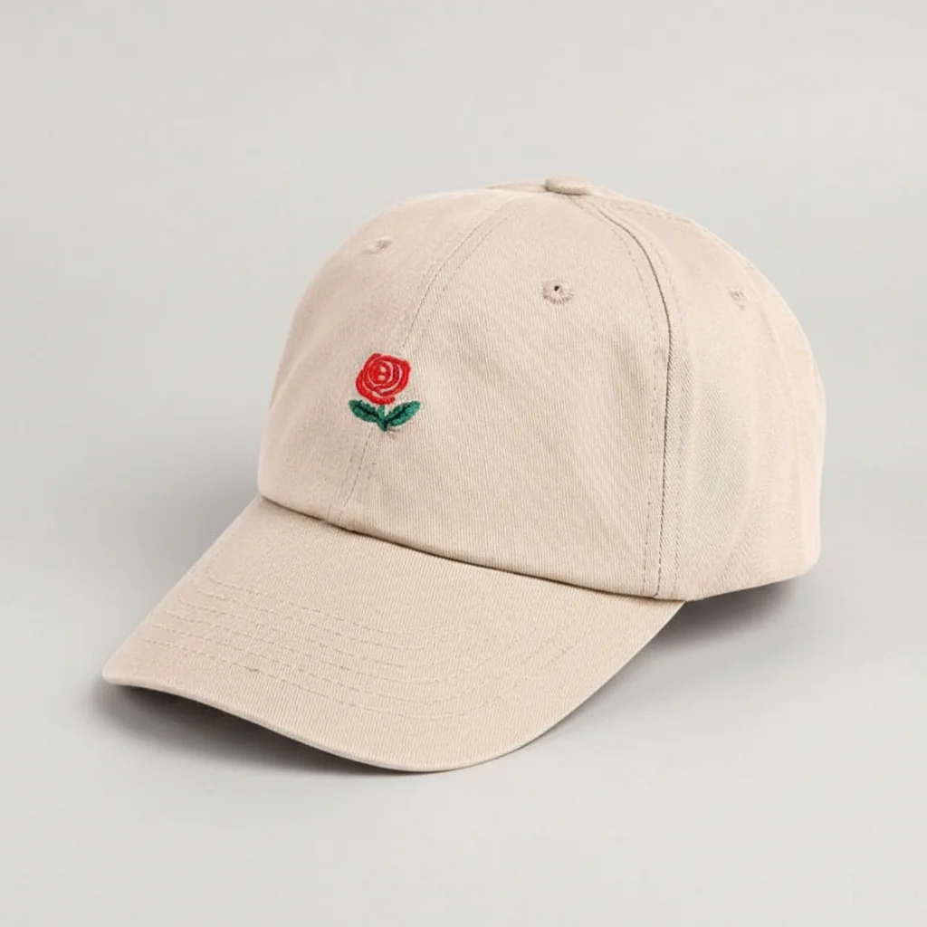 casquette vintage brodée motif floral - Vue 15 - casquette vintage