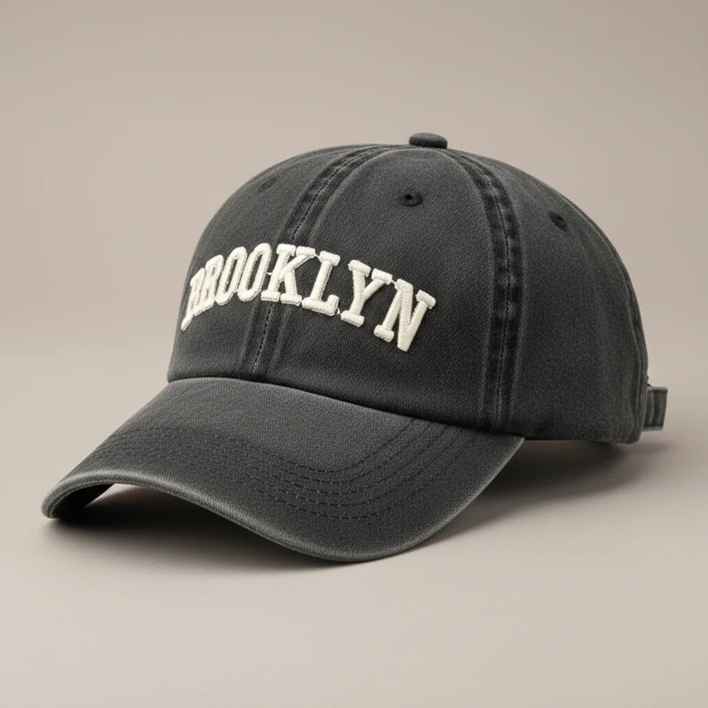 Casquette vintage brodée style baseball unisexe - Vue 14 - casquette vintage
