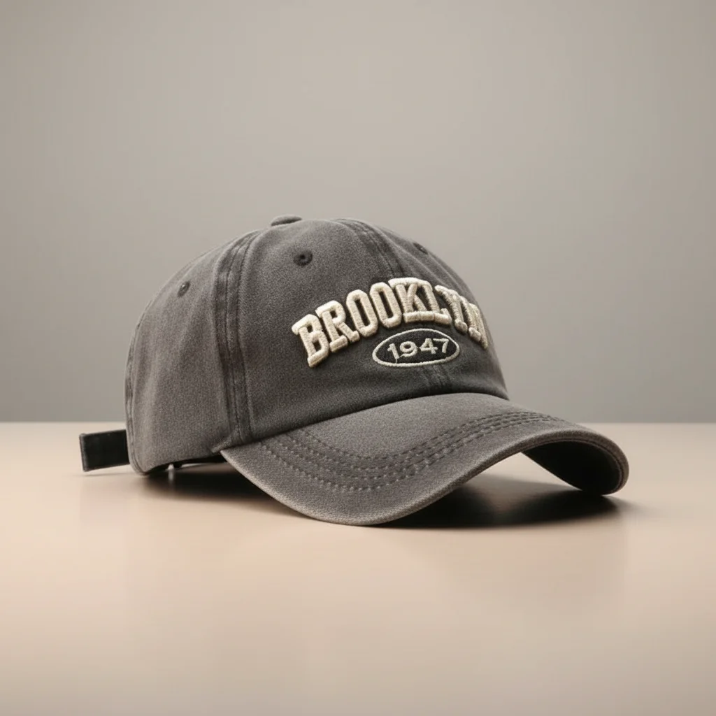 Casquette vintage brodée style baseball unisexe - Vue 15 - casquette vintage