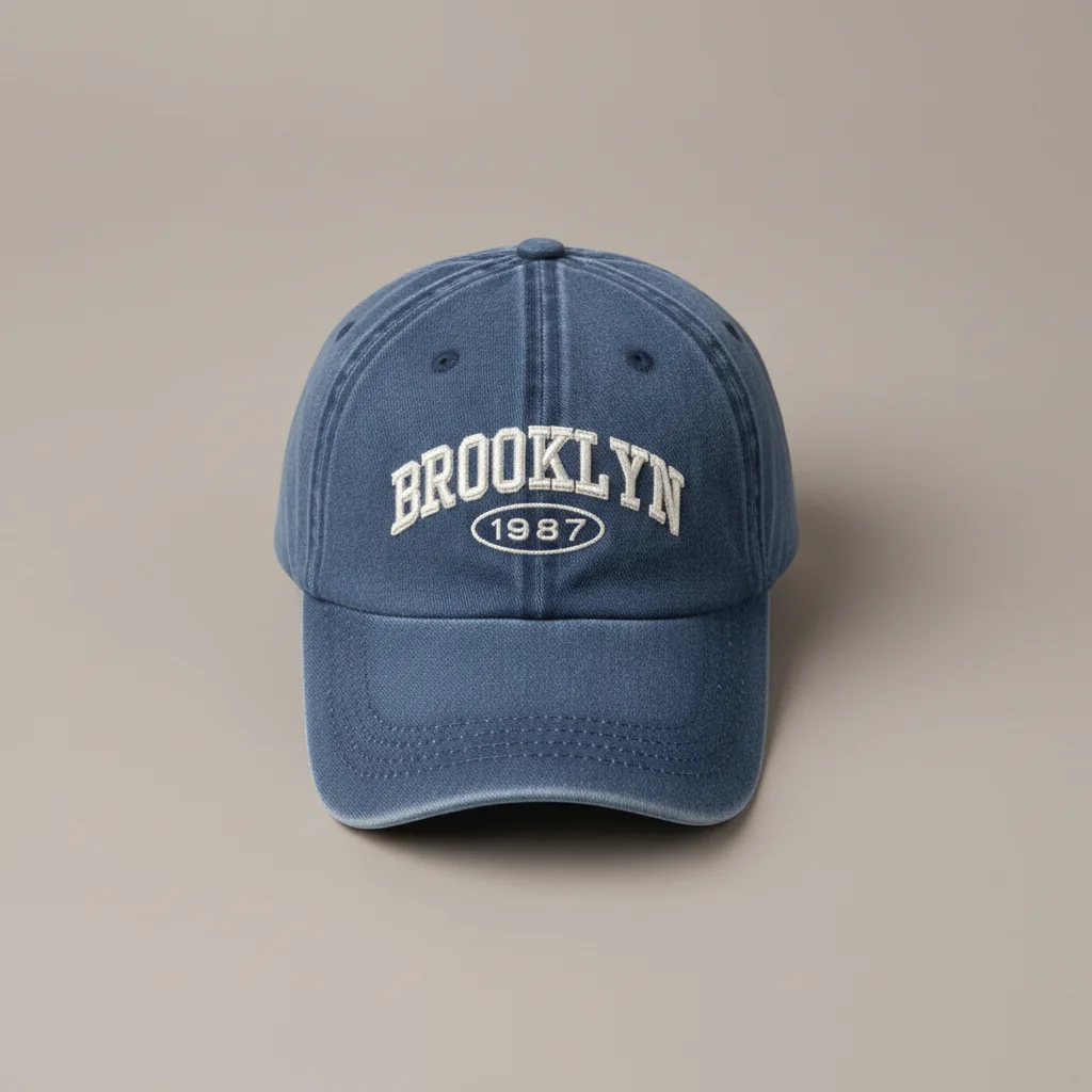 Casquette vintage brodée style baseball unisexe - Vue 3 - casquette vintage