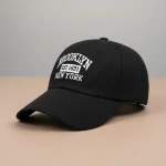 casquette vintage brodée style baseball urbain - Vue 1 - casquette vintage