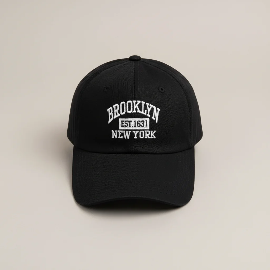 casquette vintage brodée style baseball urbain - Vue 3 - casquette vintage
