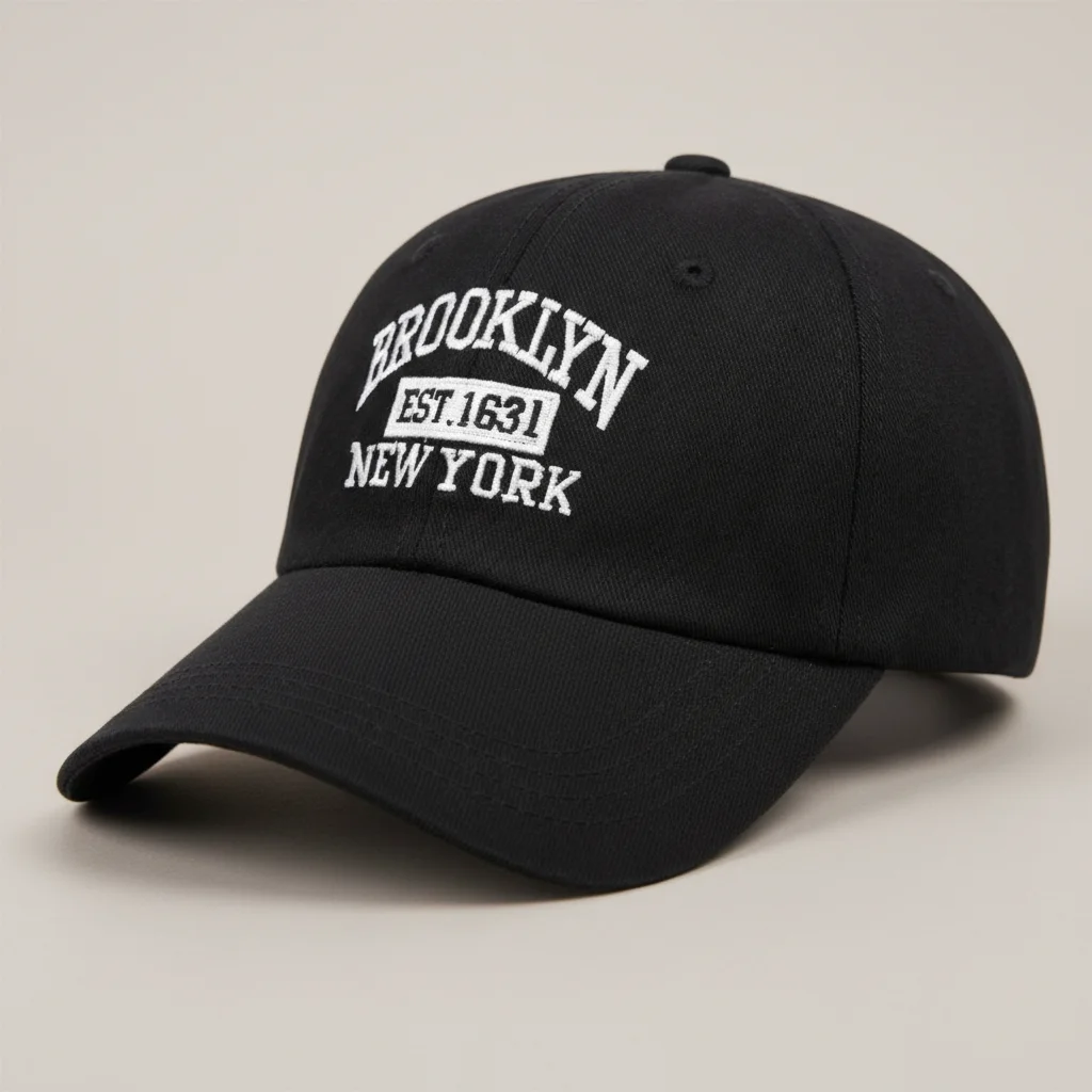 casquette vintage brodée style baseball urbain - Vue 4 - casquette vintage