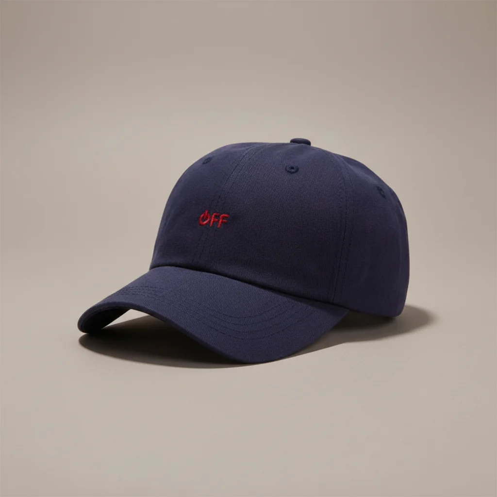 casquette vintage coton brodé ajustable - Vue 1 - casquette vintage