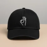 casquette vintage coton brodé ajustable - Vue 1 - casquette vintage