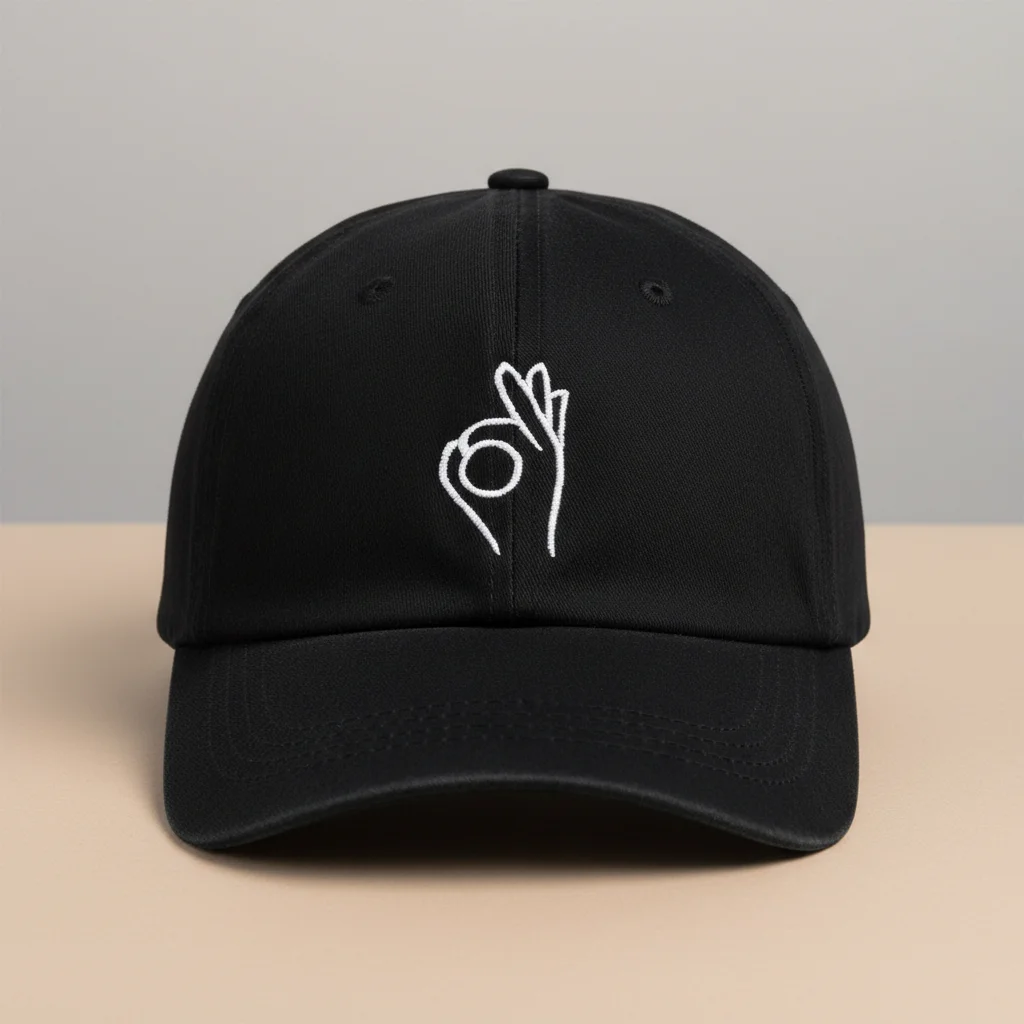 casquette vintage coton brodé ajustable - Vue 1 - casquette vintage
