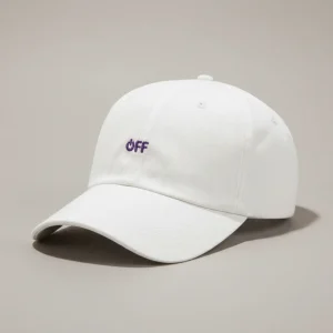 casquette vintage coton brodé ajustable - Vue 1 - casquette vintage
