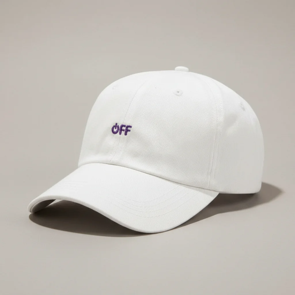 casquette vintage coton brodé ajustable - Vue 1 - casquette vintage