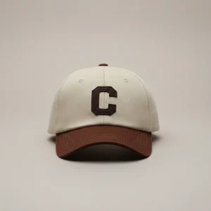 casquette vintage coton brodé ajustable - Vue 1 - casquette vintage