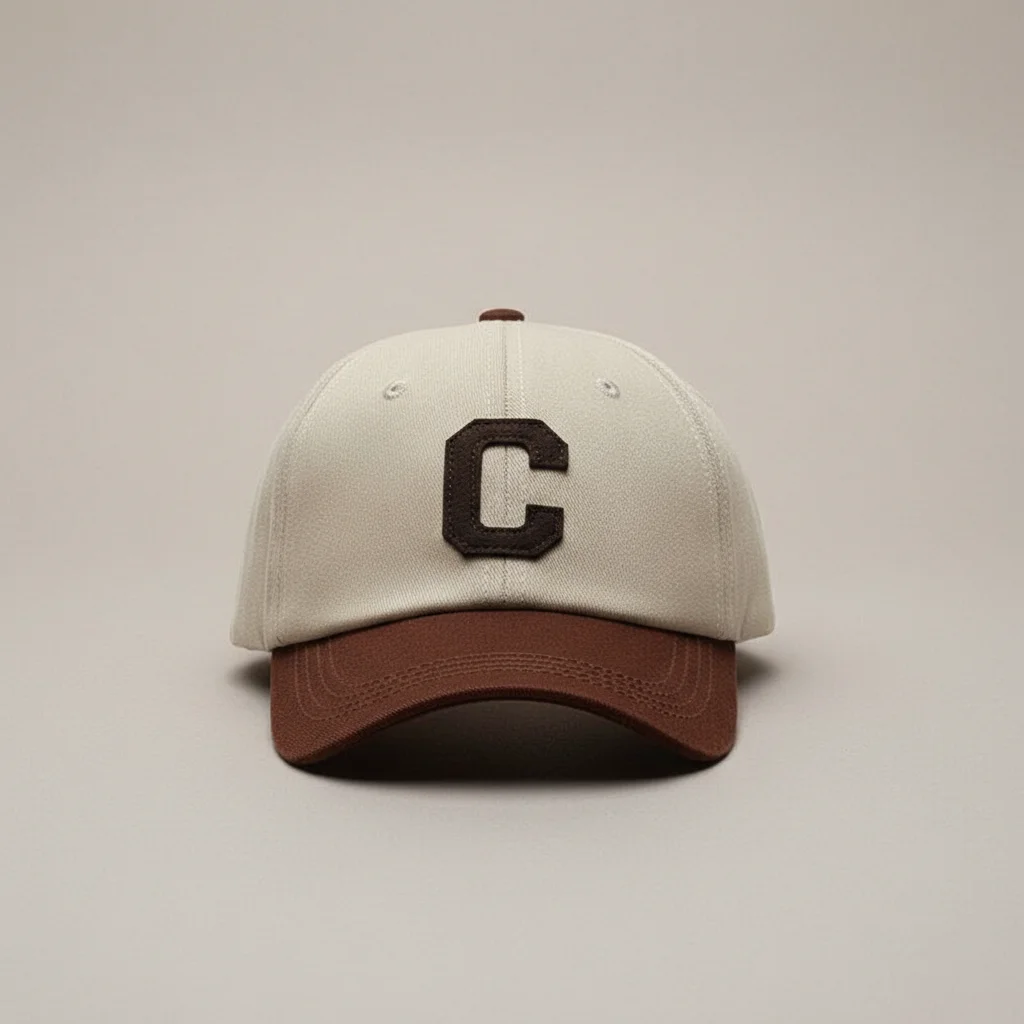 casquette vintage coton brodé ajustable - Vue 1 - casquette vintage