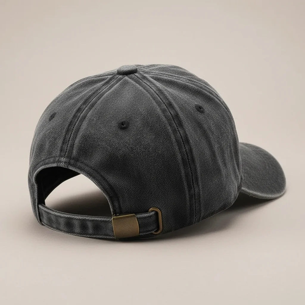 casquette vintage coton brodé ajustable - Vue 2 - casquette vintage