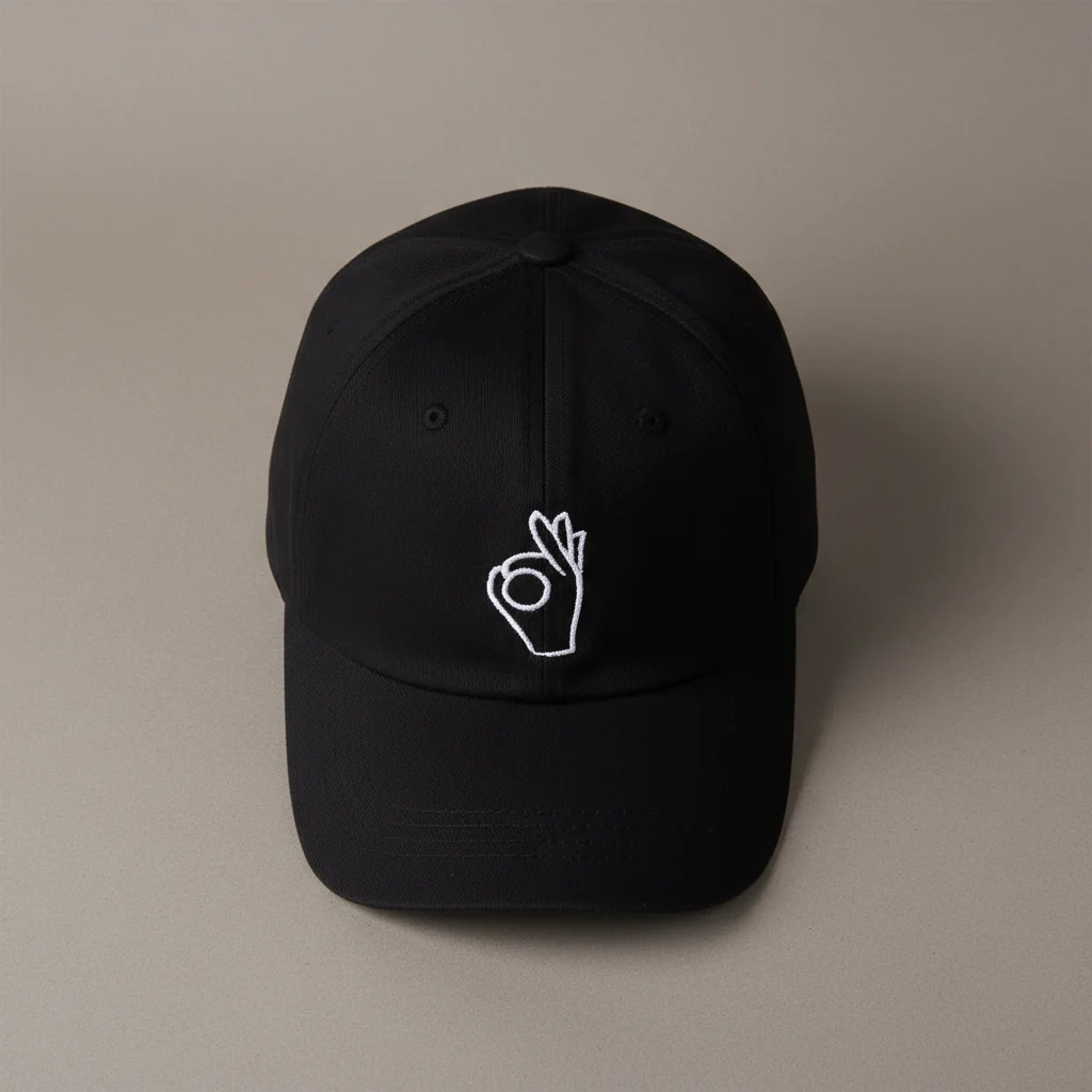 casquette vintage coton brodé ajustable - Vue 3 - casquette vintage