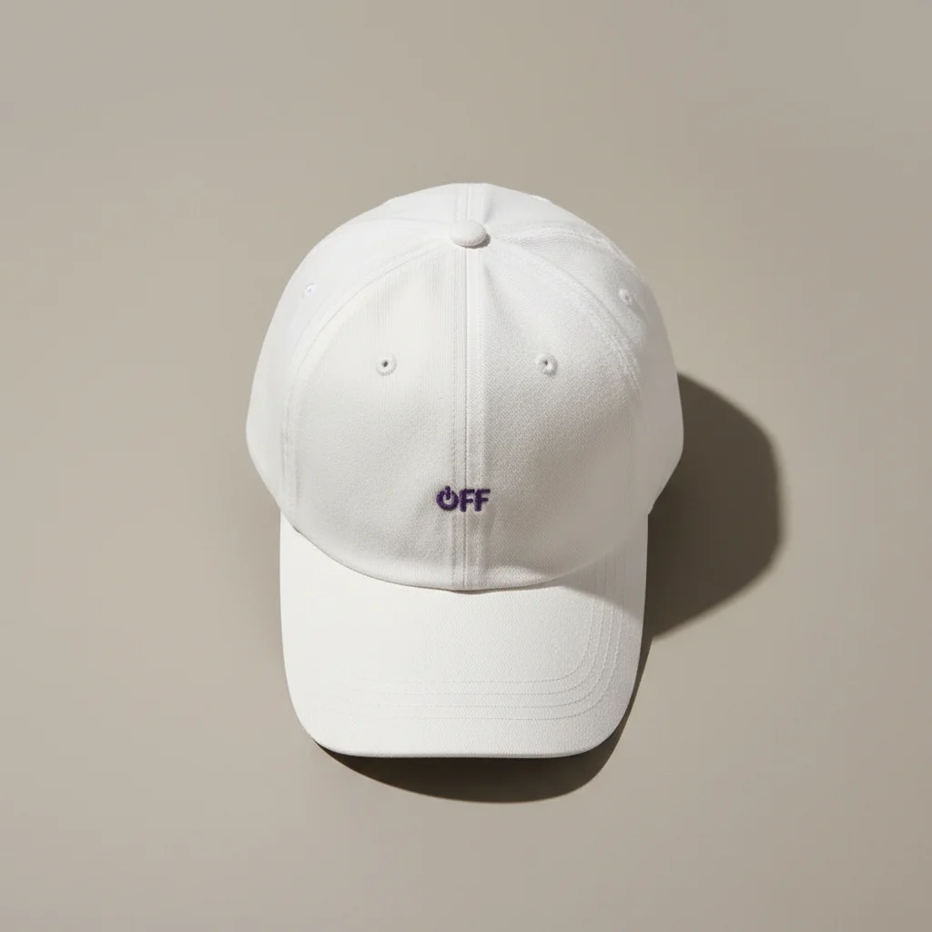 casquette vintage coton brodé ajustable - Vue 3 - casquette vintage