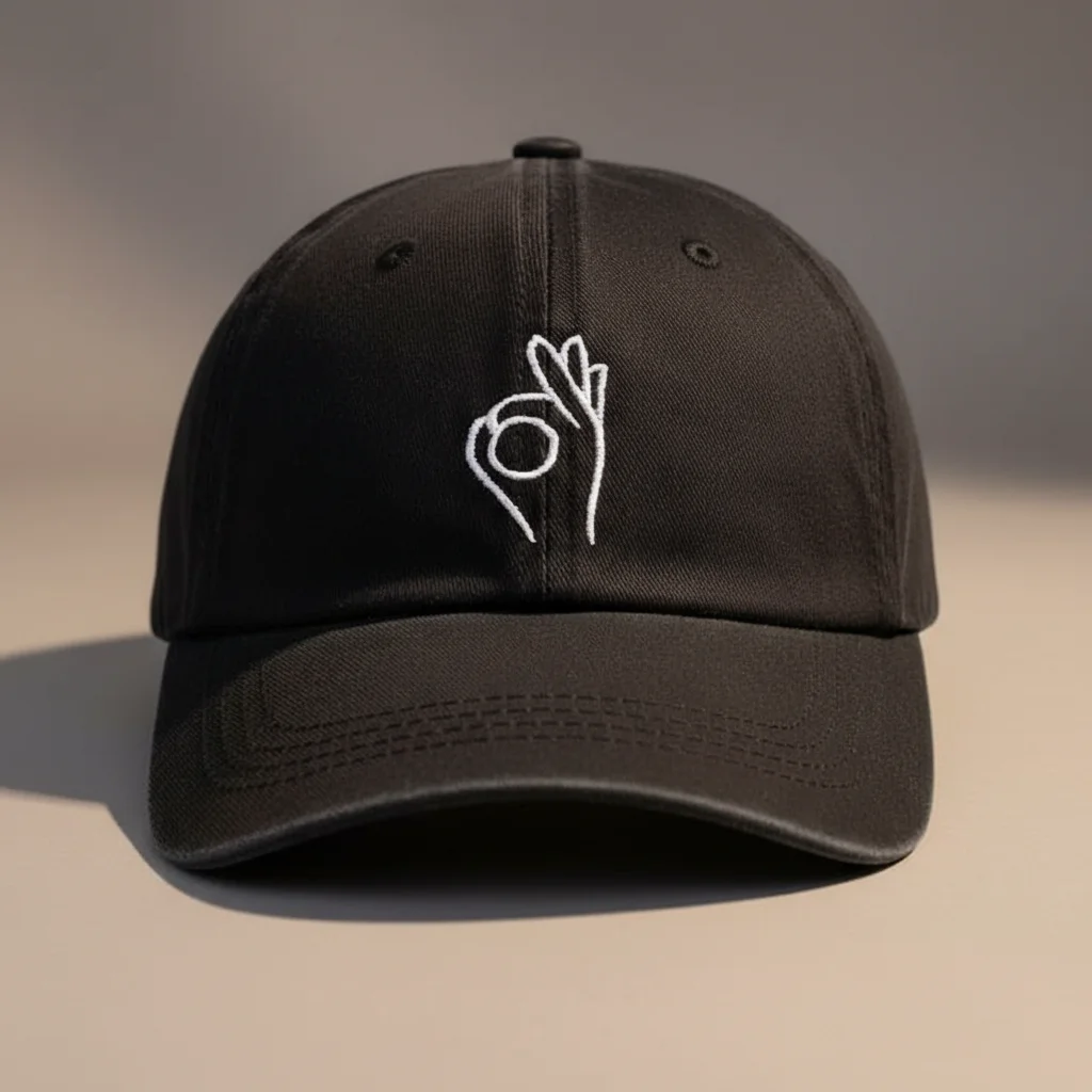casquette vintage coton brodé ajustable - Vue 4 - casquette vintage