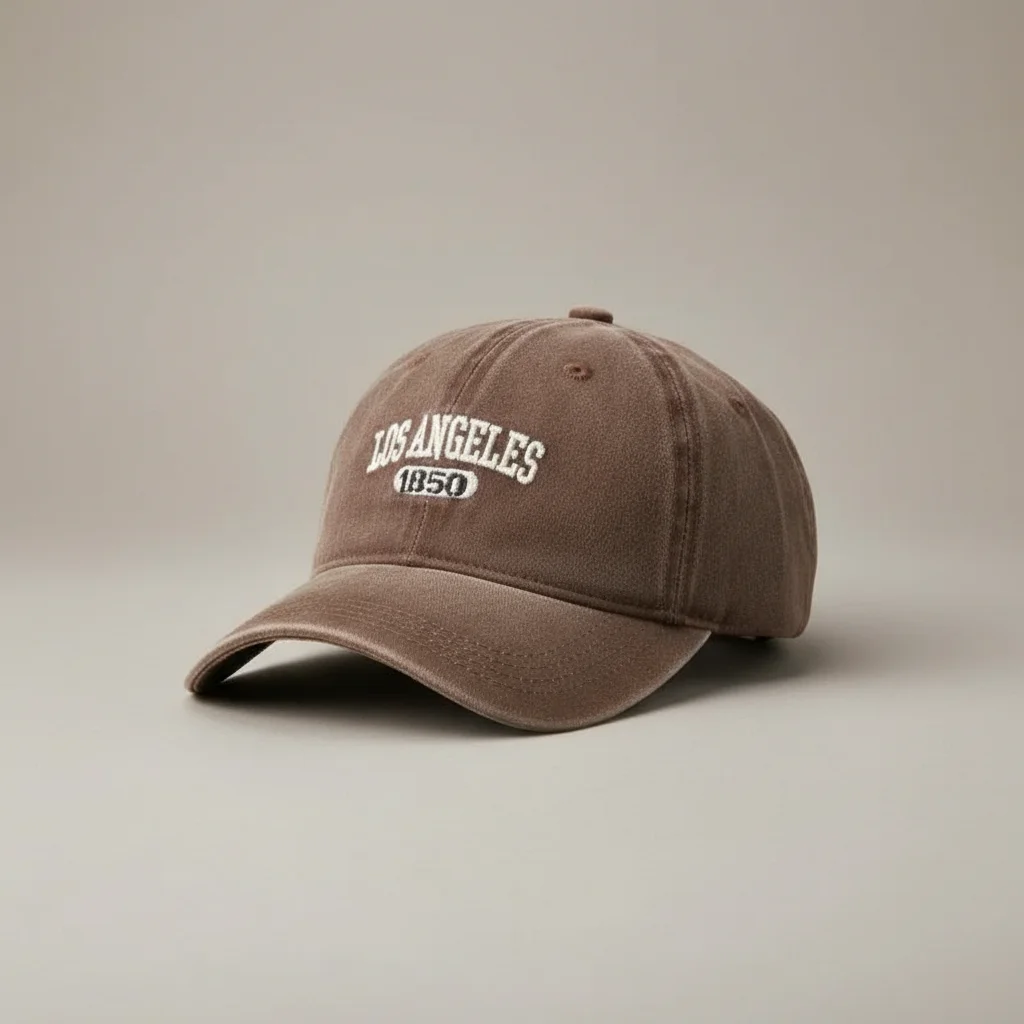 casquette vintage coton brodé ajustable - Vue 8 - casquette vintage