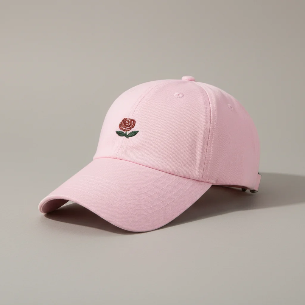 casquette vintage coton brodé ajustable unisexe - Vue 1 - casquette vintage