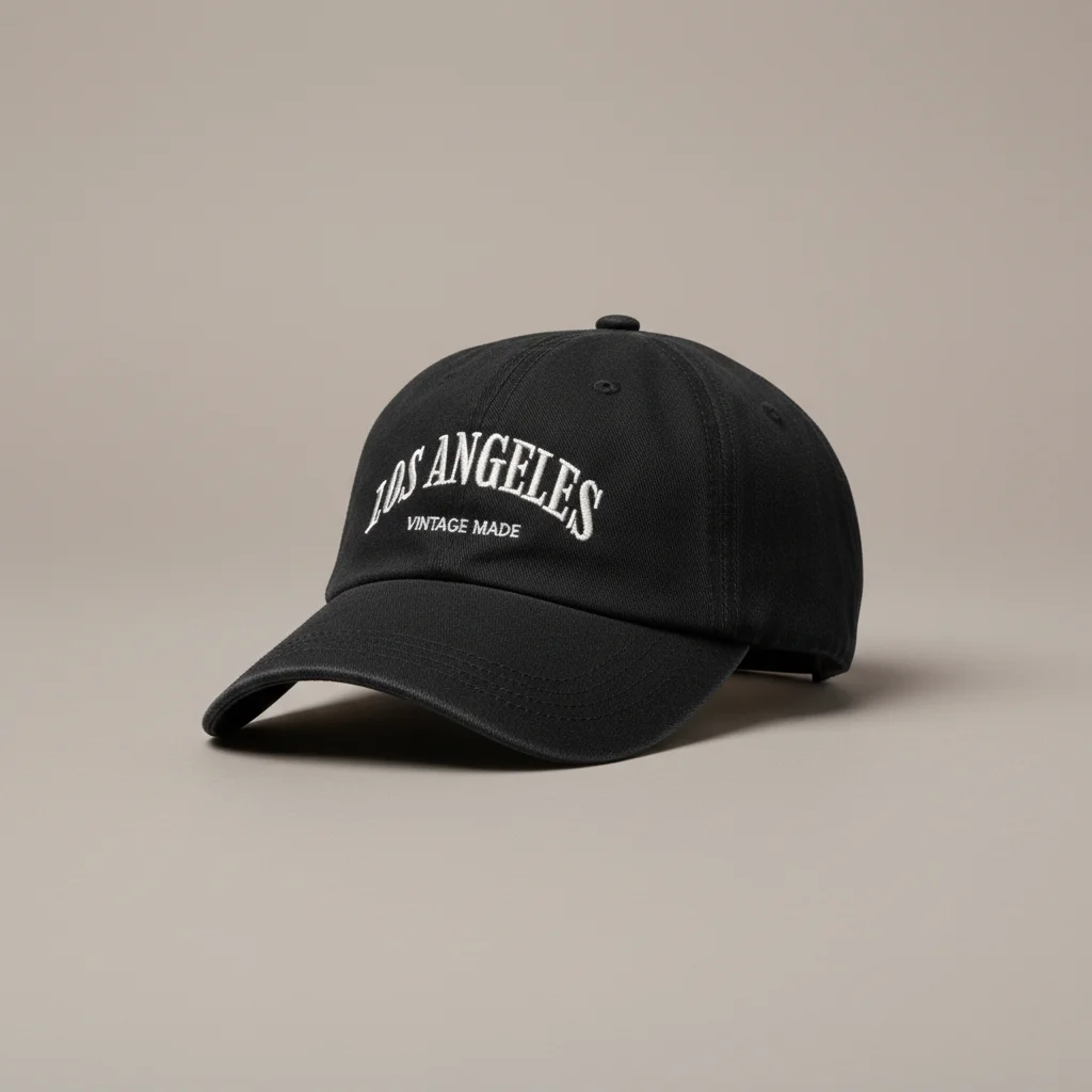 casquette vintage coton brodé ajustable unisexe - Vue 12 - casquette vintage