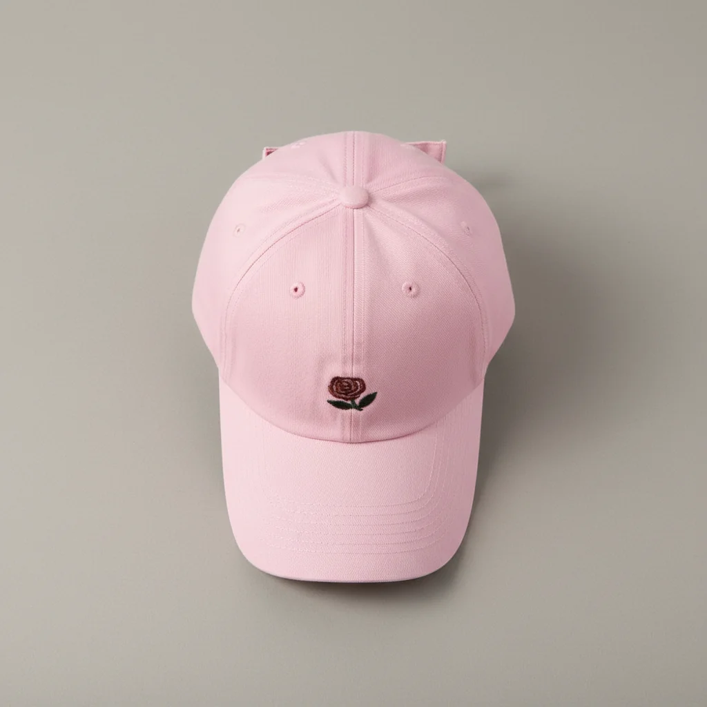 casquette vintage coton brodé ajustable unisexe - Vue 3 - casquette vintage