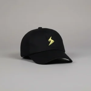 casquette vintage coton brodé éclair audacieux - Vue 1 - casquette vintage