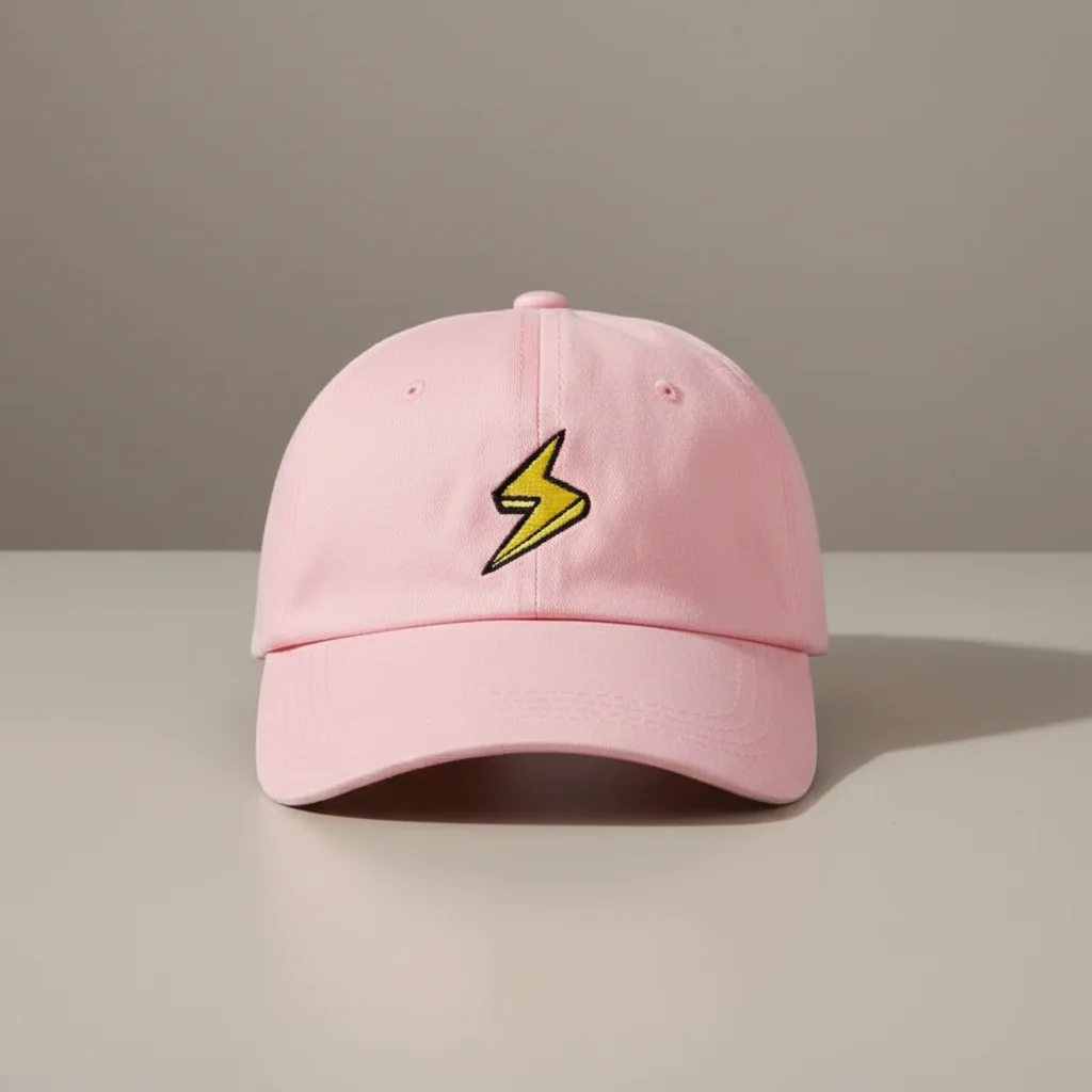 casquette vintage coton brodé éclair audacieux - Vue 6 - casquette vintage