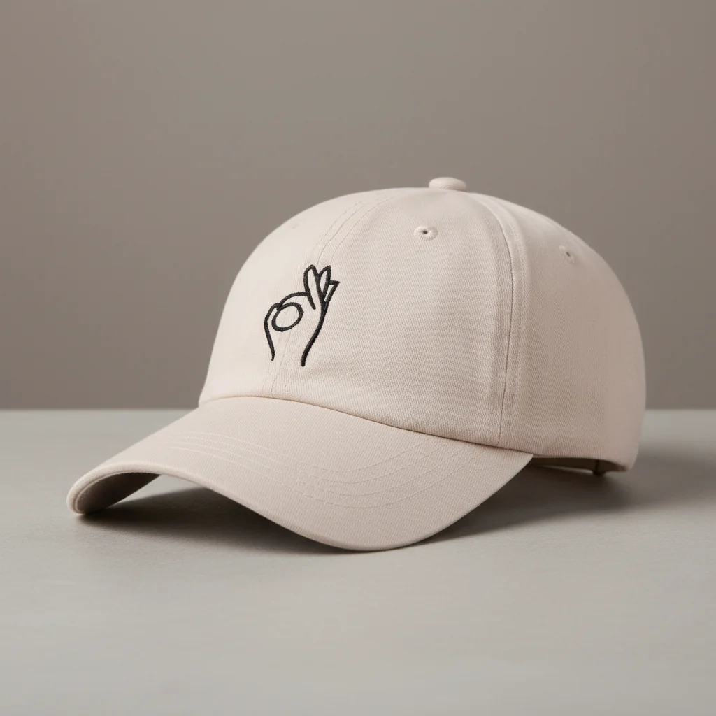 casquette vintage coton brodé geste cool - Vue 6 - casquette vintage