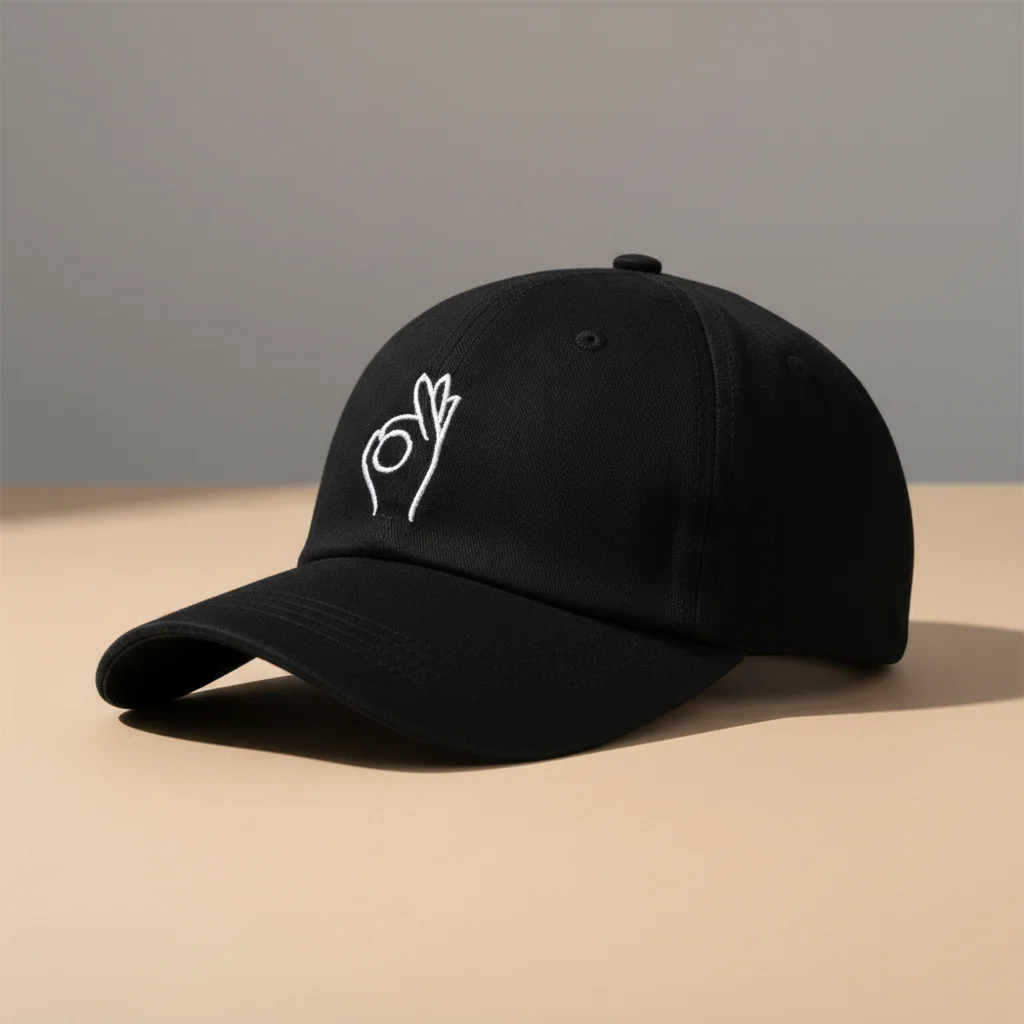 casquette vintage coton brodé geste cool - Vue 8 - casquette vintage
