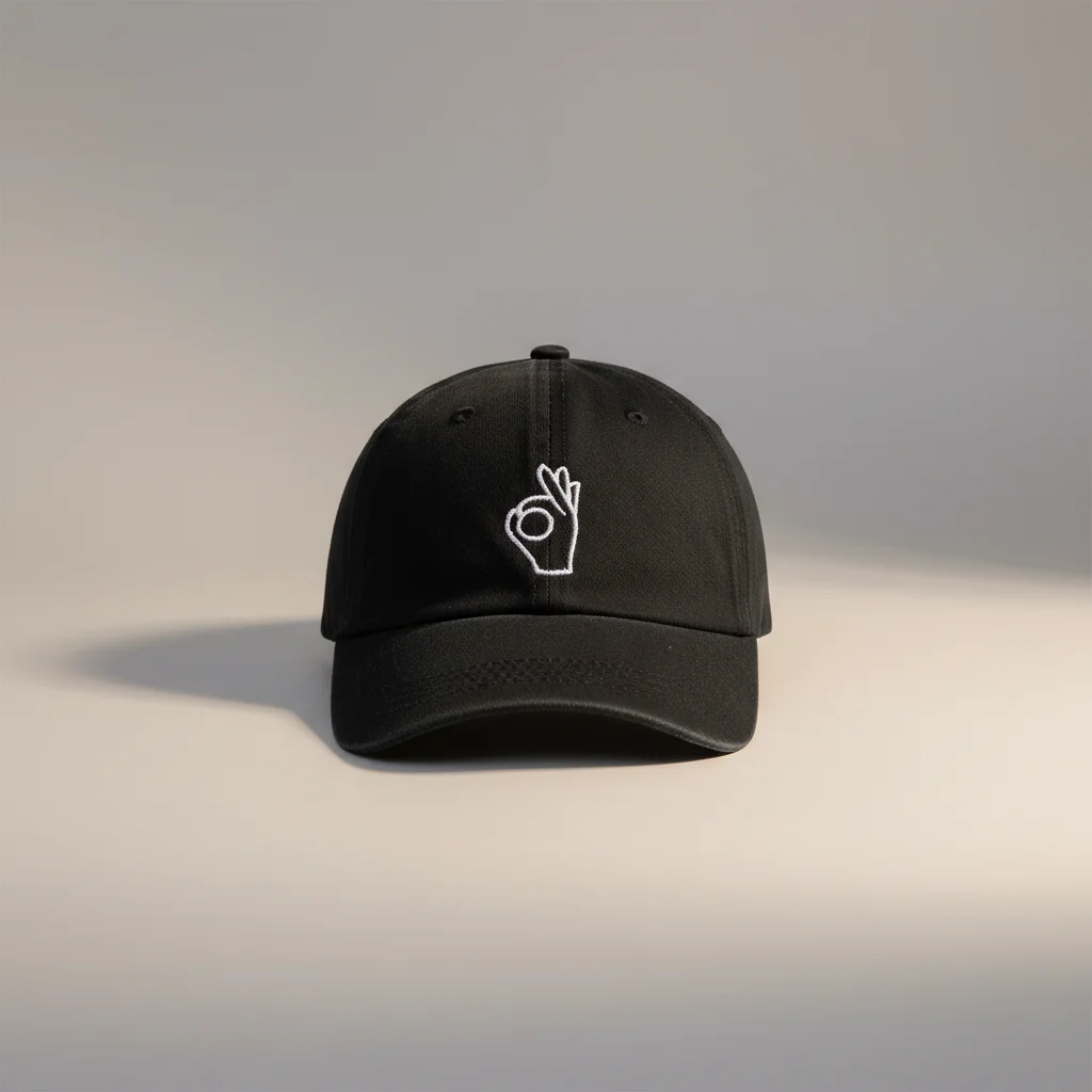 casquette vintage coton brodé geste distinctif - Vue 1 - casquette vintage