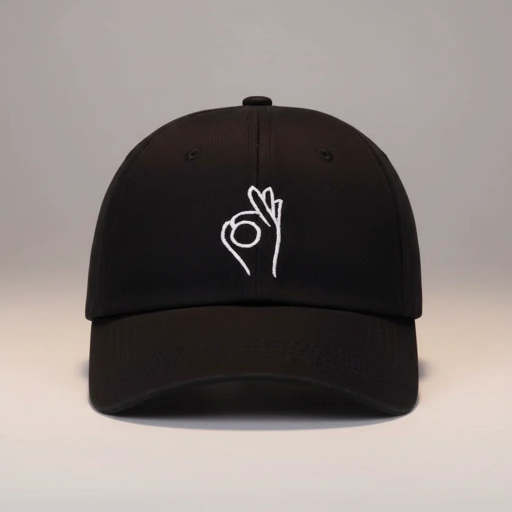 casquette vintage coton brodé geste distinctif - Vue 5 - casquette vintage