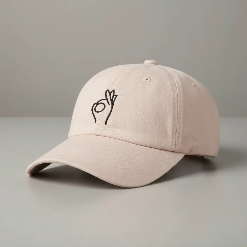 casquette vintage coton brodé geste distinctif - Vue 8 - casquette vintage
