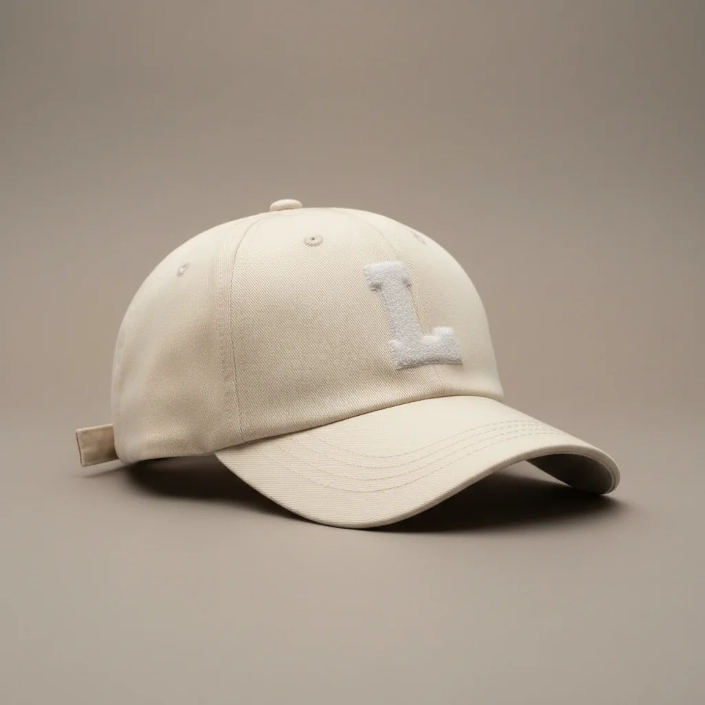 casquette vintage coton brodé initiale - Vue 1 - casquette vintage
