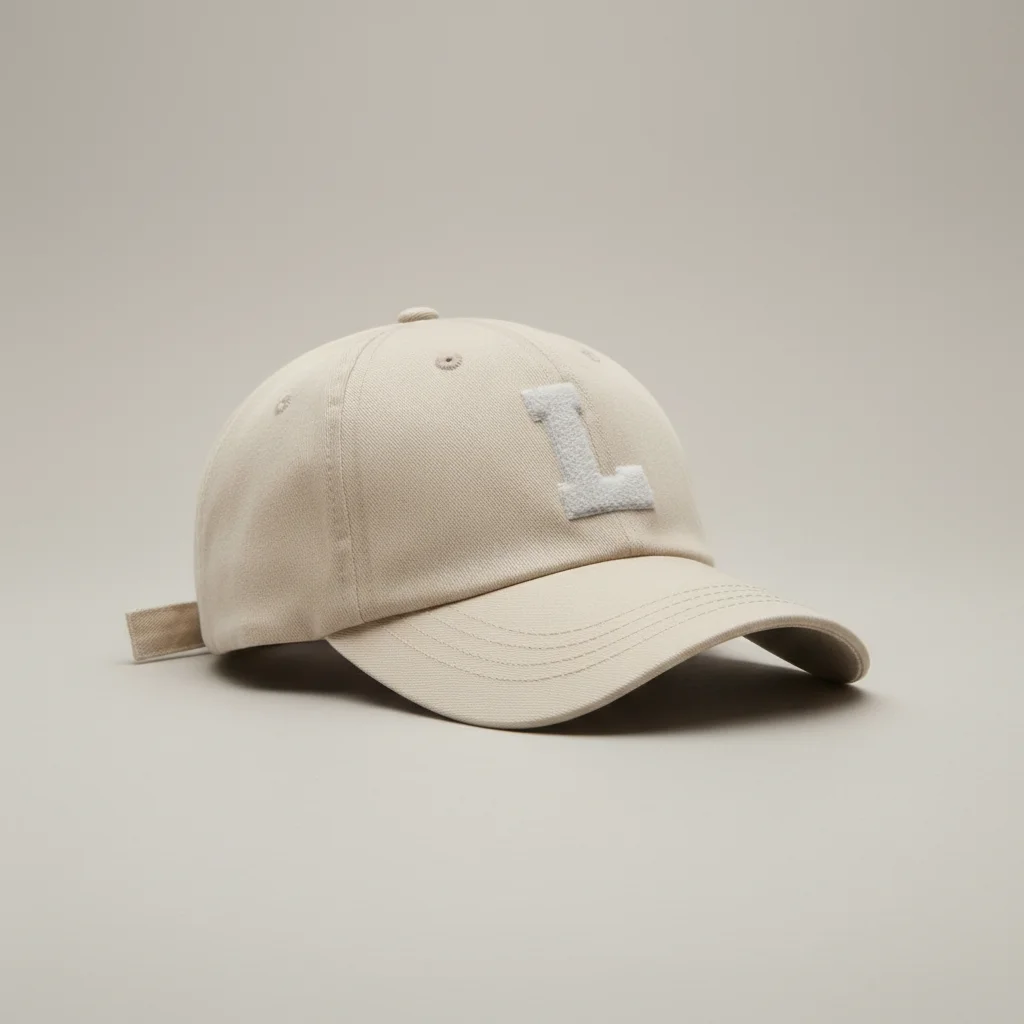 casquette vintage coton brodé initiale - Vue 6 - casquette vintage