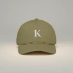 casquette vintage coton brodé initiale élégante - Vue 1 - casquette vintage