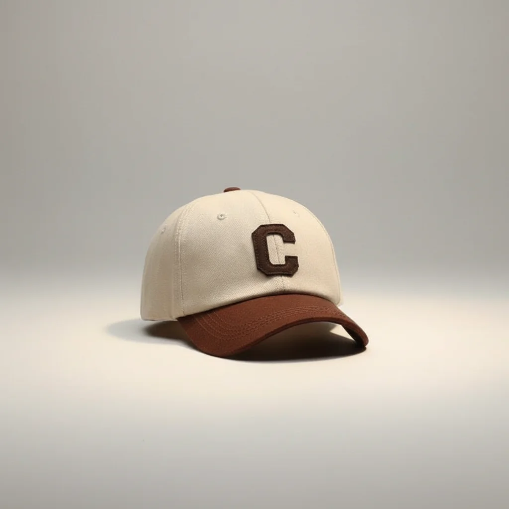 casquette vintage coton brodé initiale moderne - Vue 10 - casquette vintage