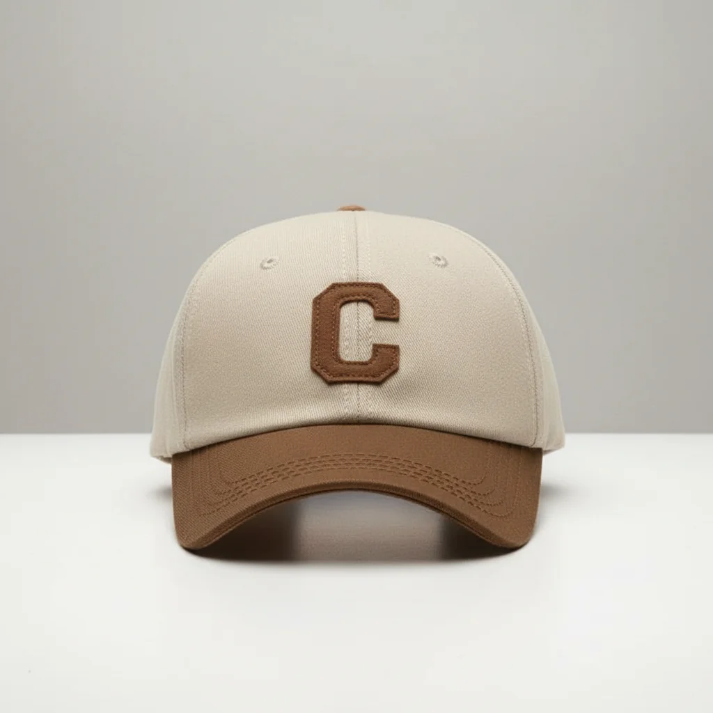 casquette vintage coton brodé initiale moderne - Vue 13 - casquette vintage