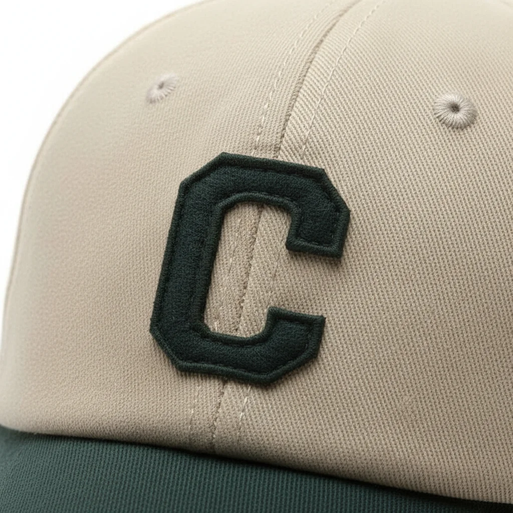casquette vintage coton brodé initiale moderne - Vue 4 - casquette vintage