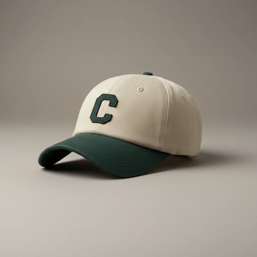 casquette vintage coton brodé initiale moderne - Vue 5 - casquette vintage