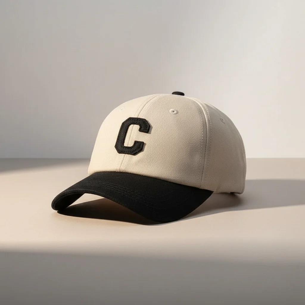 casquette vintage coton brodé initiale moderne - Vue 7 - casquette vintage