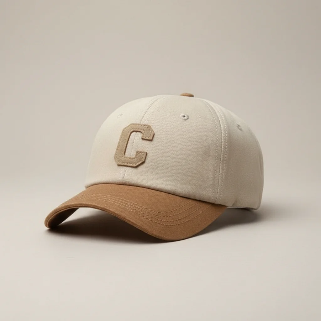 casquette vintage coton brodé initiale moderne - Vue 8 - casquette vintage