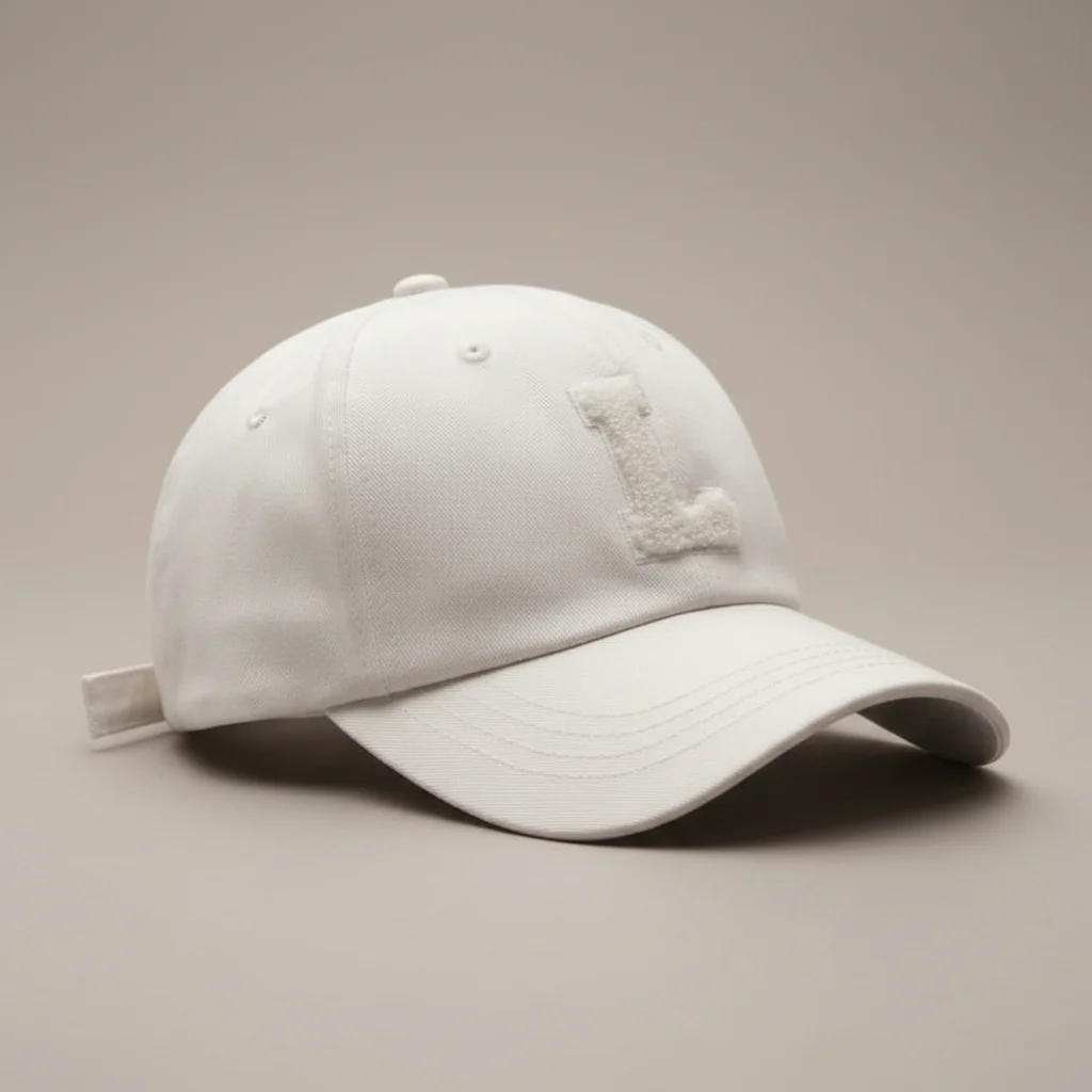 casquette vintage coton brodé lettre initiale - Vue 1 - casquette vintage