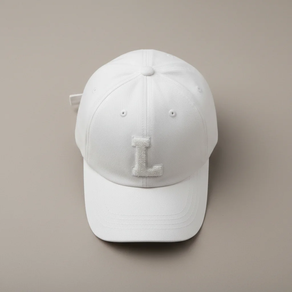 casquette vintage coton brodé lettre initiale - Vue 3 - casquette vintage