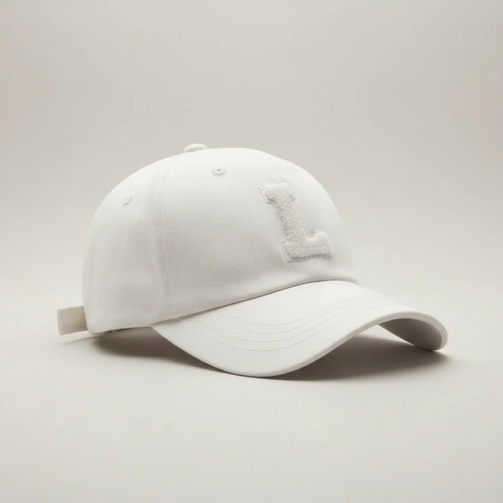 casquette vintage coton brodé lettre initiale - Vue 5 - casquette vintage